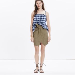 Madewell Portside Skirt Khaki Size 0